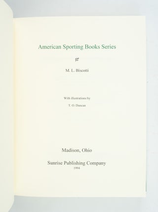 AMERICAN SPORTING BOOK SERIES.