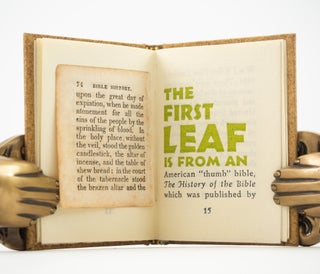 MINIATURE LEAF BOOKS.