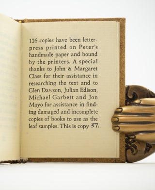 MINIATURE LEAF BOOKS.