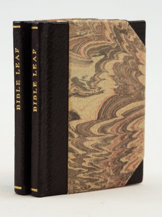 AN ORIGINAL LEAF FROM THE NEWBERY BIBLE 1780 WITH AN ESSAY BY RUTH E. ADOMEIT.