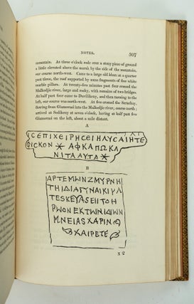A VISIT TO THE SEVEN CHURCHES OF ASIA; WITH AN EXCURSION INTO PISIDIA; CONTAINING REMARKS ON THE GEOGRAPHY AND ANTIQUITIES OF THOSE COUNTRIES. A MAP OF THE AUTHOR'S ROUTES, AND NUMEROUS INSCRIPTIONS.