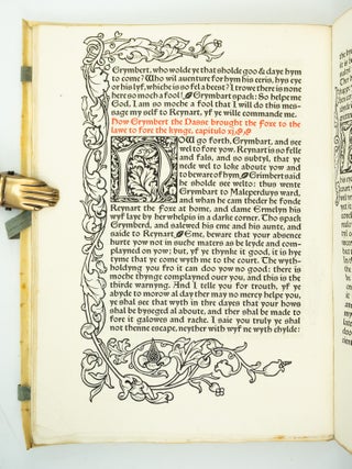 THE HISTORY OF REYNARD THE FOXE.