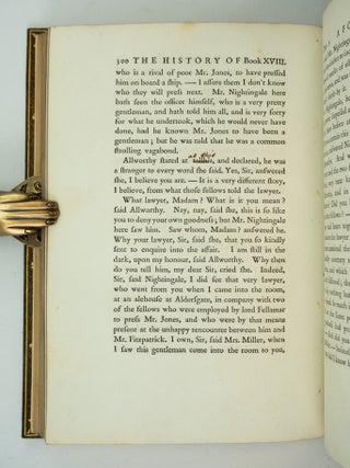 THE HISTORY OF TOM JONES, A FOUNDLING.