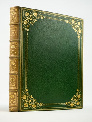 POEMS] SELECTED, ARRANGED, AND PRINTED AT THE DOVES PRESS BY T. J. COBDEN-SANDERSON. DOVES PRESS, BINDINGS - SANGORSKI, SUTCLIFFE.
