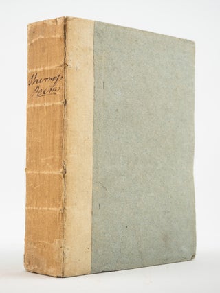 POEMS, CHIEFLY IN THE SCOTTISH DIALECT. BINDINGS - PUBLISHER'S BOARDS, ANDREW SHIRREFS.
