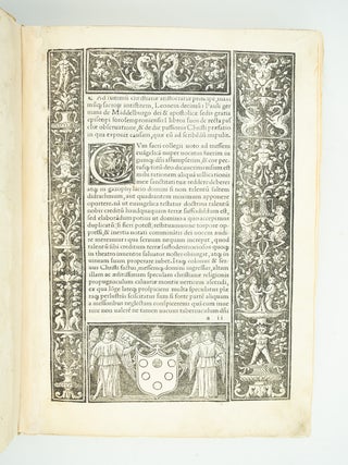 PAULINA DE RECTA PASCHAE CELEBRATIONE: ET DE DIE PASSIONIS DOMINI NOSTRI IESU CHRISTI. POST-INCUNABLE, PAULUS DE MIDDELBURGO.