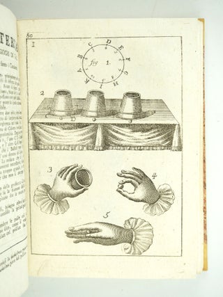I GIUOCHI NUMERICI FATTI ARCANI PALESATI [NUMBER GAMES AND ARCANE FACTS REVEALED. 18TH CENTURY MAGIC TRICKS, GIUSEPPE ANTONIO ALBERTI.