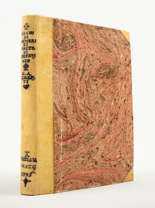 I GIUOCHI NUMERICI FATTI ARCANI PALESATI [NUMBER GAMES AND ARCANE FACTS REVEALED].
