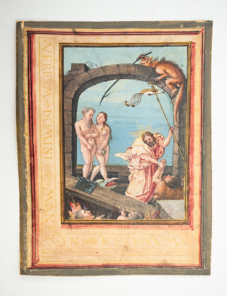 (ST20622) WITH A BORDER BEARING THE INSCRIPTION "VERBUM DOMINI MANET IN ETERNUM." AFTER...