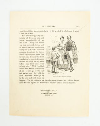 THE ADVENTURES OF HUCKLEBERRY FINN.