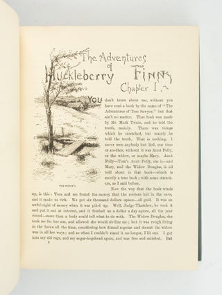 THE ADVENTURES OF HUCKLEBERRY FINN.
