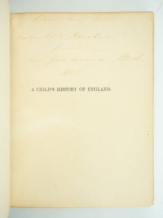 A CHILD'S HISTORY OF ENGLAND.