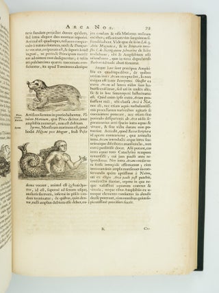 ARCA NOË, IN TRES LIBROS DIGESTA, QUORUM: I. DE REBUS QUAE ANTE DILUVIUM, II. DE IIS, QUÆ IPSO DILUVIO EJUSQUE DURATIONE, III. DE IIS, QUÆ POST DILUVIUM A NOËMO GESTA SUNT, QUAE OMNIA NOVA METHODO, NEC NON SUMMA ARGUMENTORUM VARIETATE, EXPLICANTUR, & DEMONSTRANTUR.