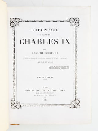 CHRONIQUE DU RÈGNE DE CHARLES IX.