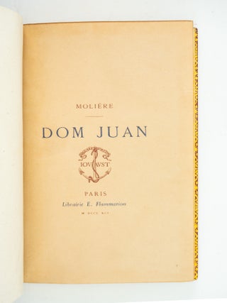 LES PIÈCES DE MOLIÈRE.