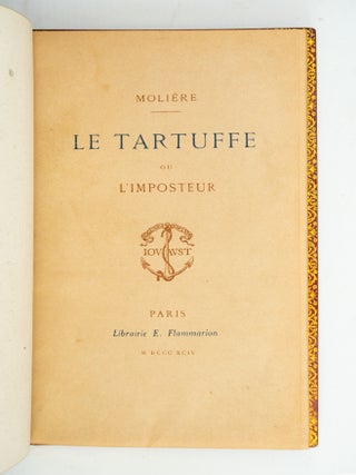 LES PIÈCES DE MOLIÈRE.