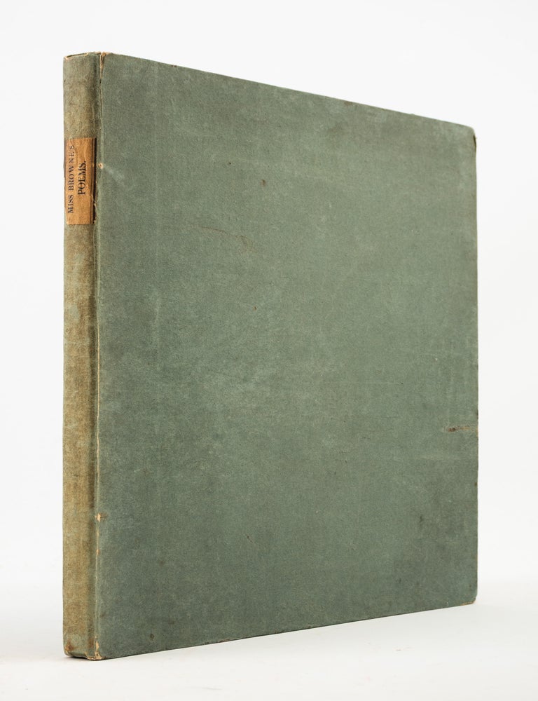 (ST20782) POEMS, BY FELICIA DOROTHEA BROWNE. FELICIA DOROTHEA BROWNE HEMANS