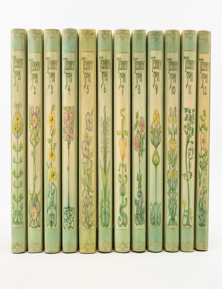 (ST20789) THE LIFE AND WORKS. BINDINGS - CHIVERS, LORD ALFRED TENNYSON
