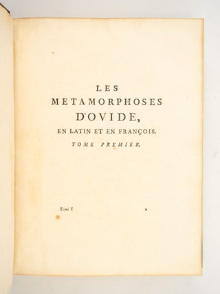 LES MÉTAMORPHOSES, EN LATIN ET EN FRANÇOIS.