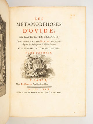 LES MÉTAMORPHOSES, EN LATIN ET EN FRANÇOIS.