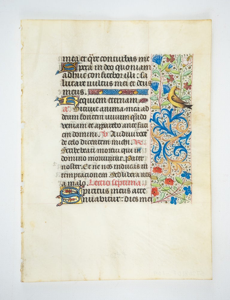 (ST20810F) TEXT IN LATIN AND/OR FRENCH. OFFERED INDIVIDUALLY SEVEN LOVELY MEDIEVAL...