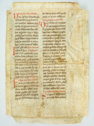 WITH TEXT IN LATIN FROM THE "SENTENTIAE" OF PETER LOMBARD.