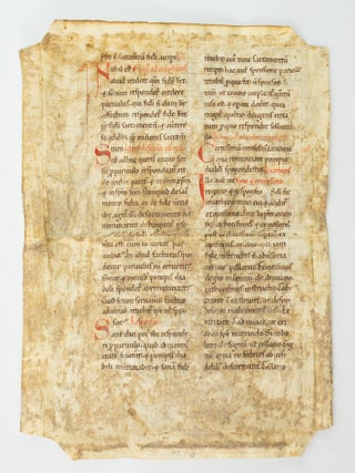 WITH TEXT IN LATIN FROM THE "SENTENTIAE" OF PETER LOMBARD.