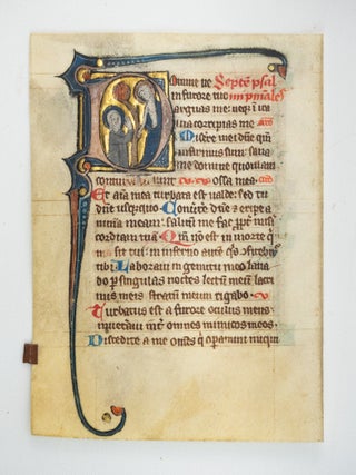 FROM A PSALTER-HOURS IN LATIN.