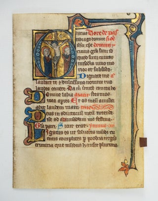 FROM A PSALTER-HOURS IN LATIN.