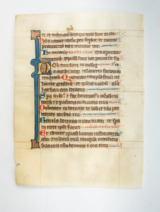 FROM A PSALTER-HOURS IN LATIN.
