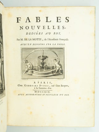 FABLES NOUVELLES DÉDIÉES AU ROI.
