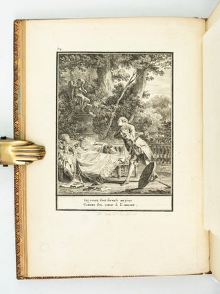 CHOIX DE CHANSONS MISES EN MUSIQUE . . . ORNÉE D'ESTAMPES PAR J. M. MOREAU. ("CHANSONS DE LABORDE").