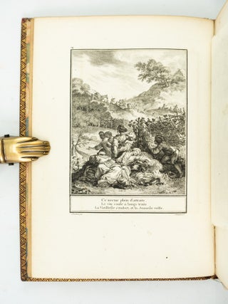 CHOIX DE CHANSONS MISES EN MUSIQUE . . . ORNÉE D'ESTAMPES PAR J. M. MOREAU. ("CHANSONS DE LABORDE").