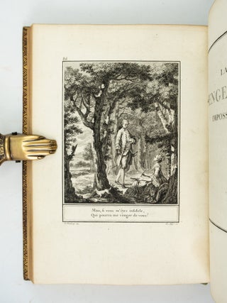 CHOIX DE CHANSONS MISES EN MUSIQUE . . . ORNÉE D'ESTAMPES PAR J. M. MOREAU. ("CHANSONS DE LABORDE").