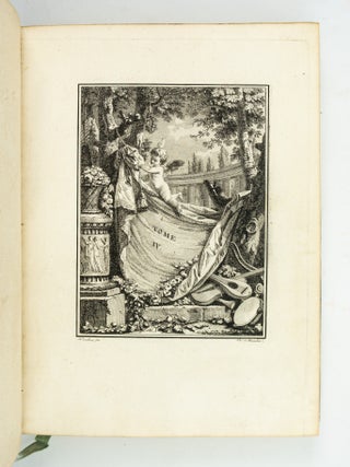 CHOIX DE CHANSONS MISES EN MUSIQUE . . . ORNÉE D'ESTAMPES PAR J. M. MOREAU. ("CHANSONS DE LABORDE").