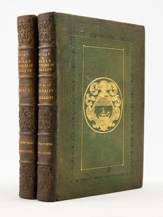 A CATALOGUE OF THE ROYAL AND NOBLE AUTHORS. with POSTSCRIPT TO THE ROYAL AND NOBLE AUTHORS. STRAWBERRY HILL PRESS, HORACE WALPOLE.