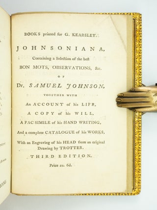 THE POETICAL WORKS OF SAMUEL JOHNSON.