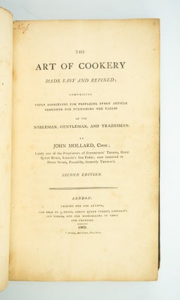 THE ART OF COOKERY MADE EASY AND REFINED.