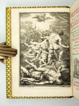 OEUVRES DE M. SCARRON EN VII TOMES.