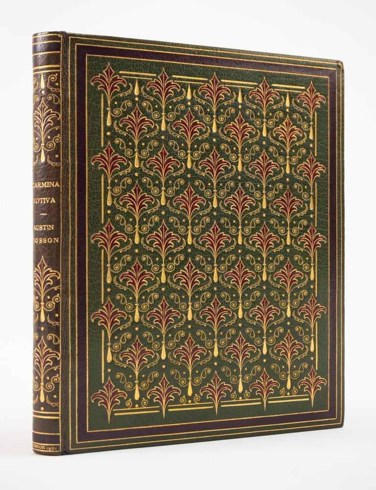 (ST20959) CARMINA VOTIVA, AND OTHER OCCASIONAL VERSES. BINDINGS - ZAEHNSDORF, AUSTIN DOBSON
