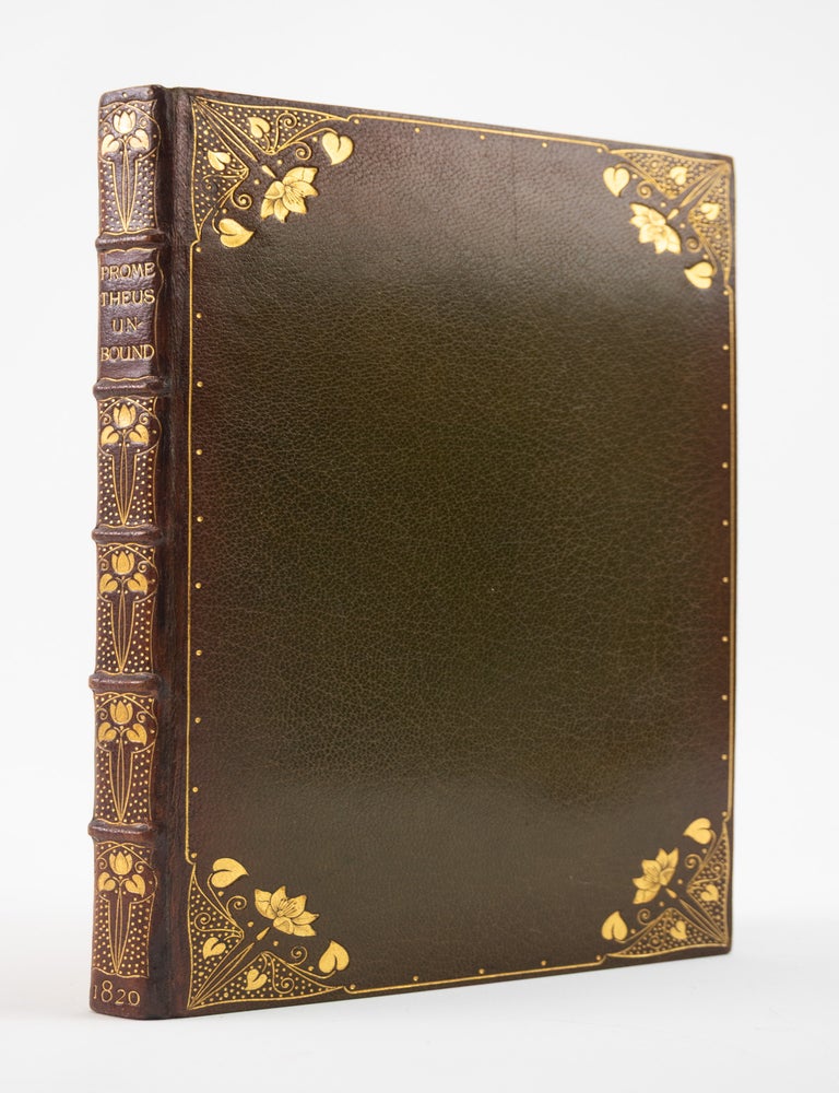 (ST20970) PROMETHEUS UNBOUND. BINDINGS - DOVES BINDERY, PERCY BYSSHE SHELLEY