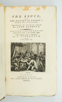 THE BRUCE; OR, THE HISTORY OF ROBERT I, KING OF SCOTLAND.