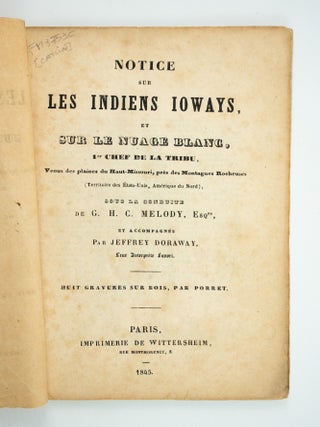 NOTICE SUR LES INDIENS IOWAYS.