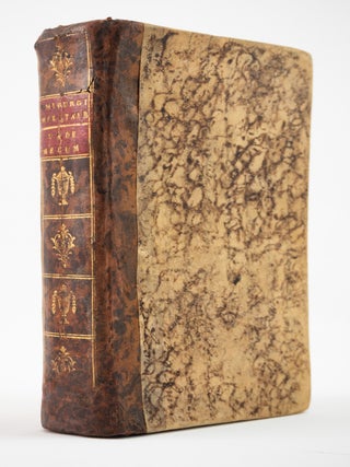VADE-MECUM MEDICUM. [bound between] PERCY, PIERRE-FRAN&Ccedil;OIS. MANUEL DU CHIRURGIEN-D'ARM&Eacute;E, OU INSTRUCTION DE CHIRURGIE-MILITAIRE. [and] [SCHOOL OF SALERNO]. L'ECOLE DE SALERNE OU PRECEPTES GENEREAUX POUR CONSERVER SA SANT&Eacute;.