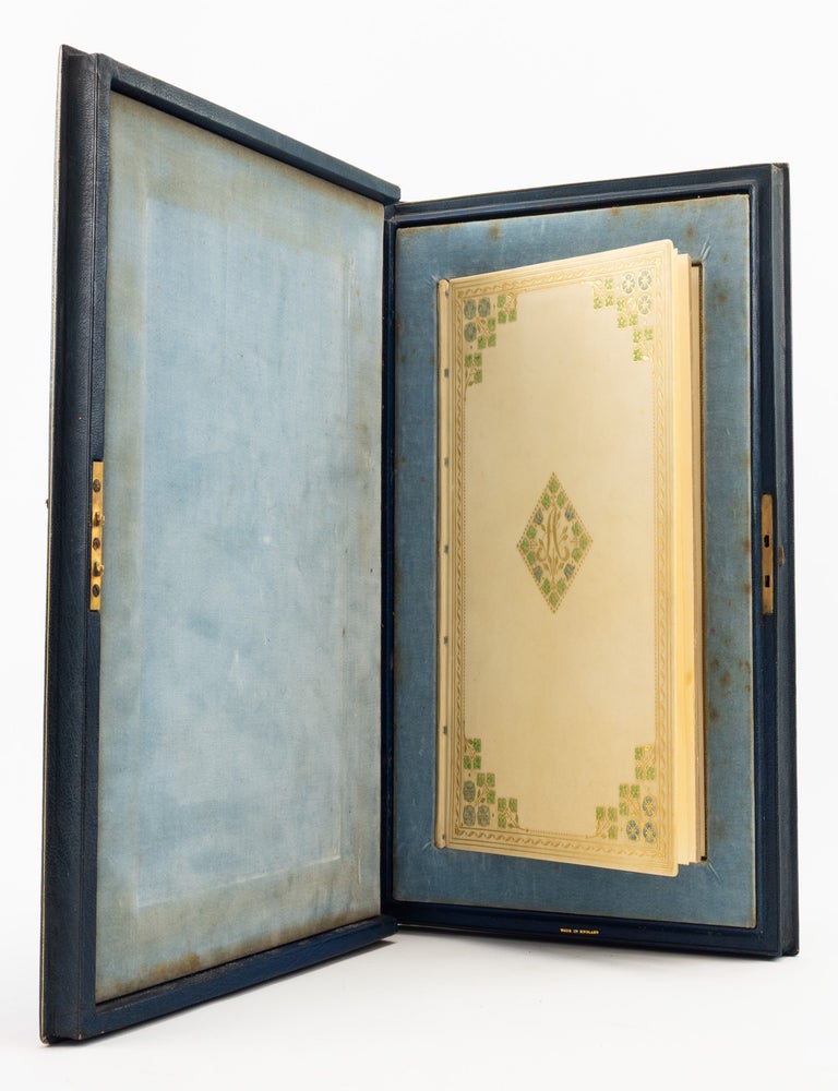 (ST21066) THE CRYSTAL WORLD. BINDINGS - PAINTED VELLUM, RICHARD ALDINGTON