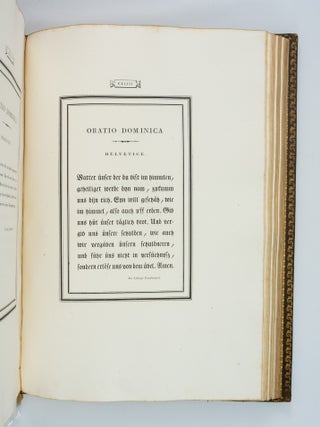 ORATIO DOMINICA IN CLV LINGUAS VERSA ET EXOTICIS CHARACTERIBUS PLERUMQUE EXPRESSA.