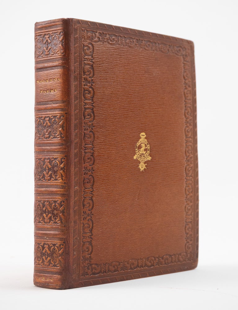 (ST21092) POEMS. FORE-EDGE PAINTINGS - DOUBLE, SAMUEL ROGERS
