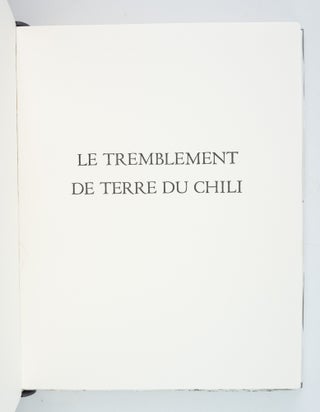 LE TREMBLEMENT DE TERRE DU CHILI.