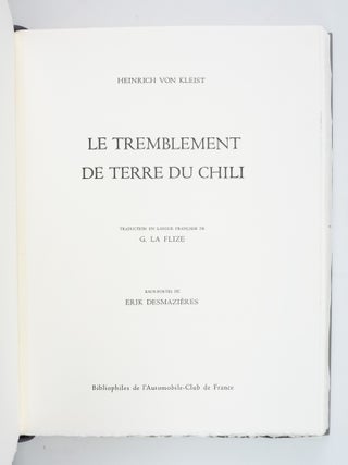 LE TREMBLEMENT DE TERRE DU CHILI.