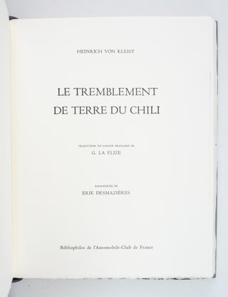 LE TREMBLEMENT DE TERRE DU CHILI.